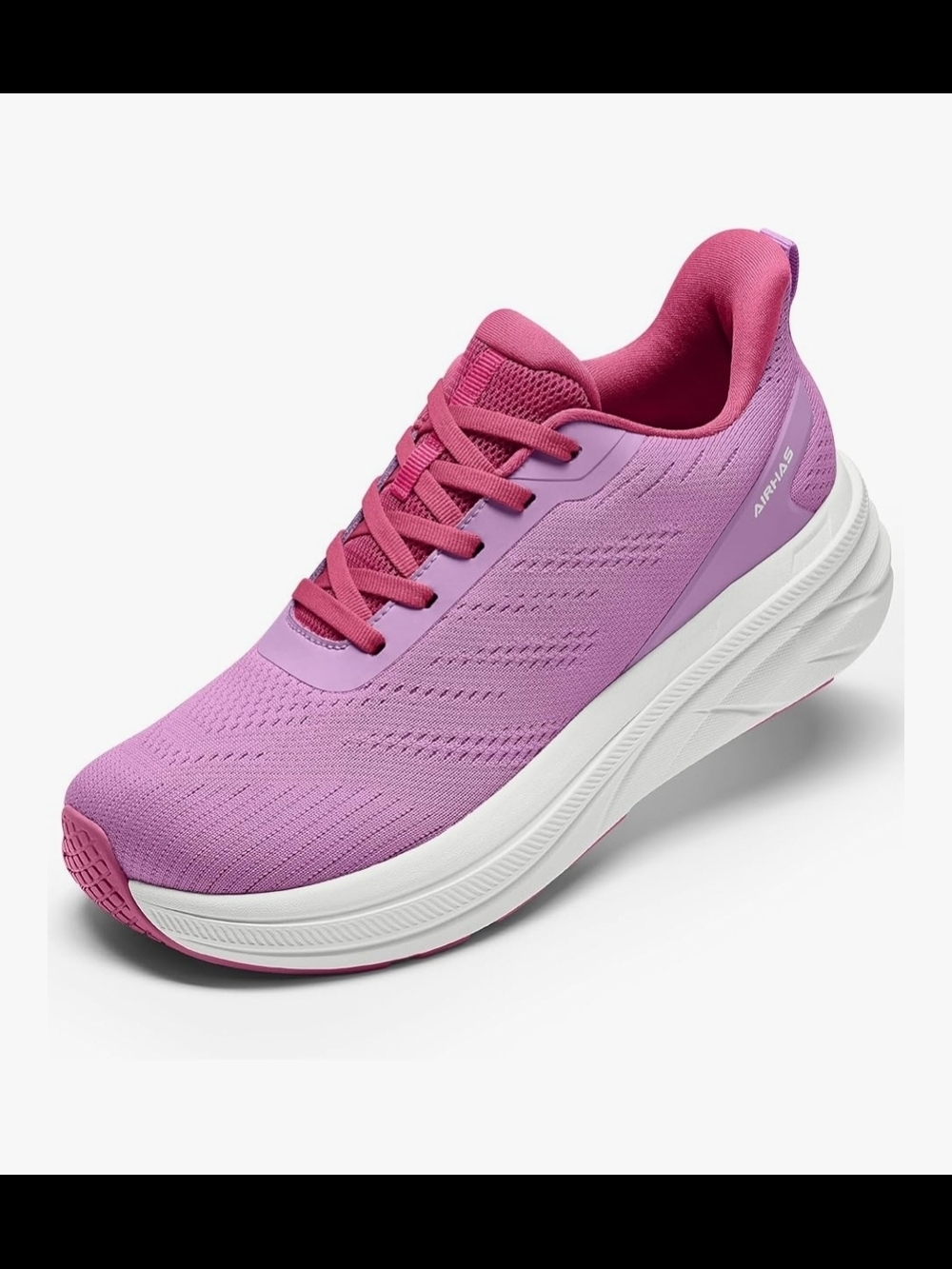 NIB Airhas sz 8 Womens Easy On Walking Shoes Lace Up Comfortable Tennis Shoes wi